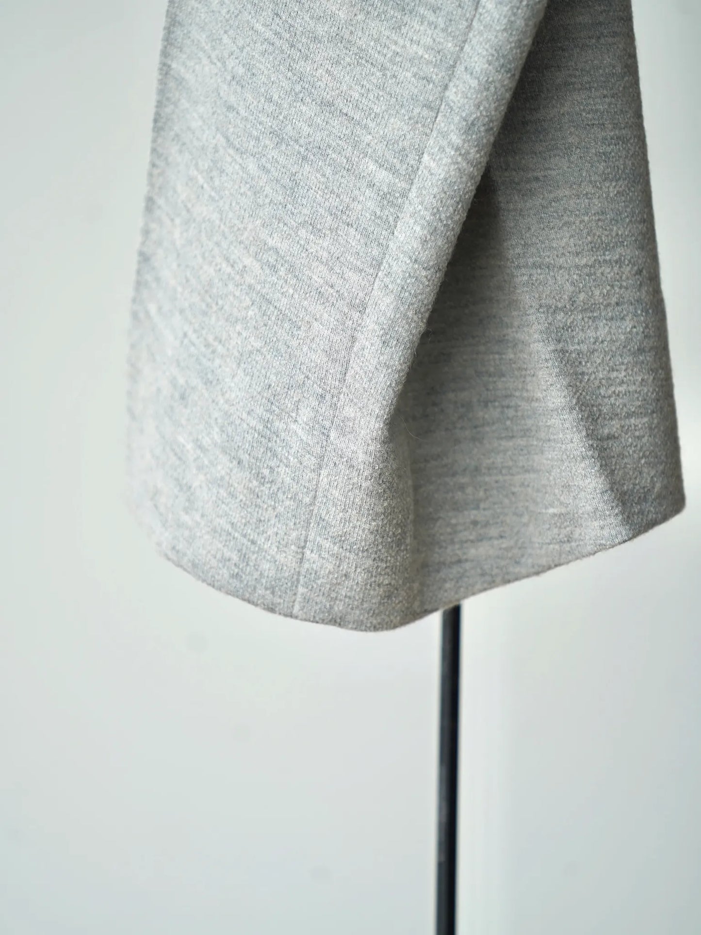 nonnotte | Elastic In-Tuck Wide Tapered Trousers Toasted Oatmeal