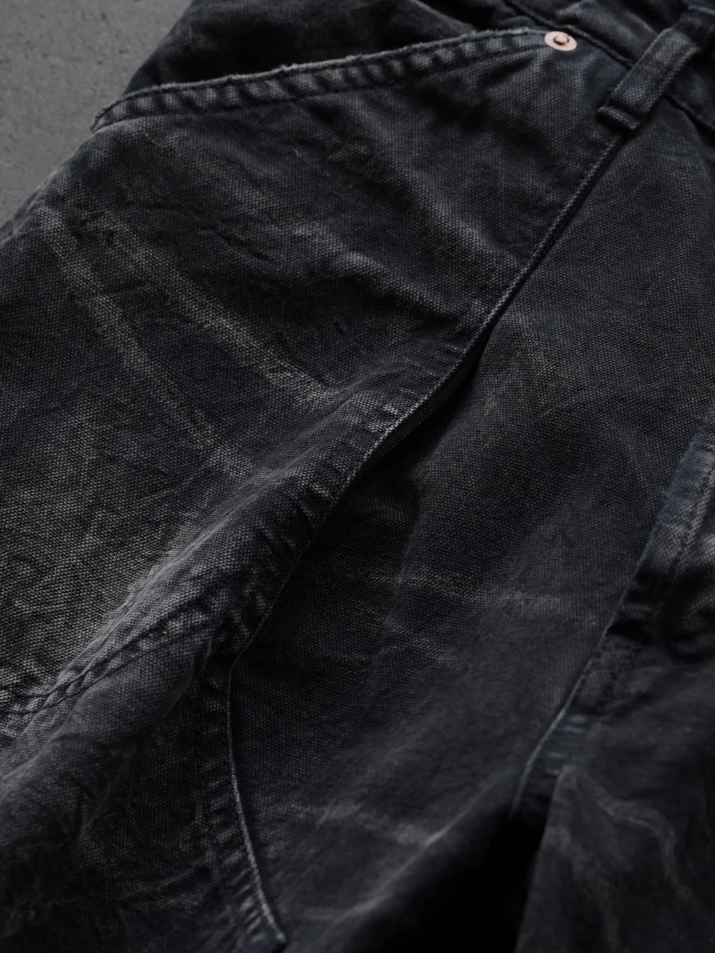 HERILL | Duck Painterpants Black