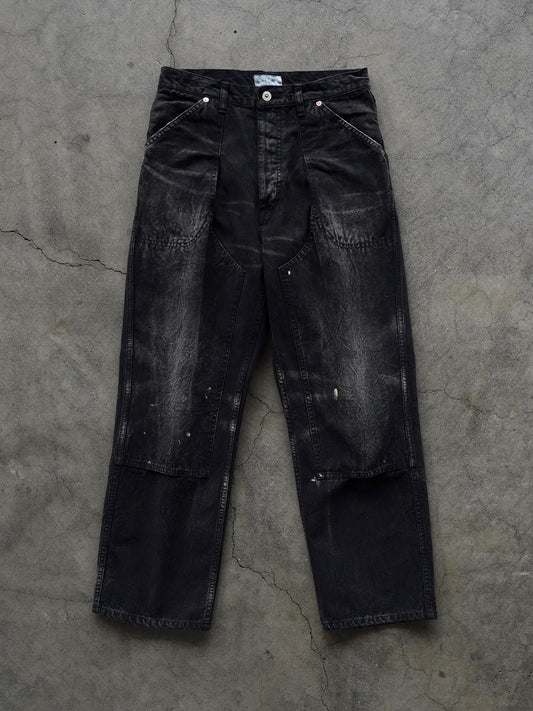 HERILL | Duck Painterpants Black