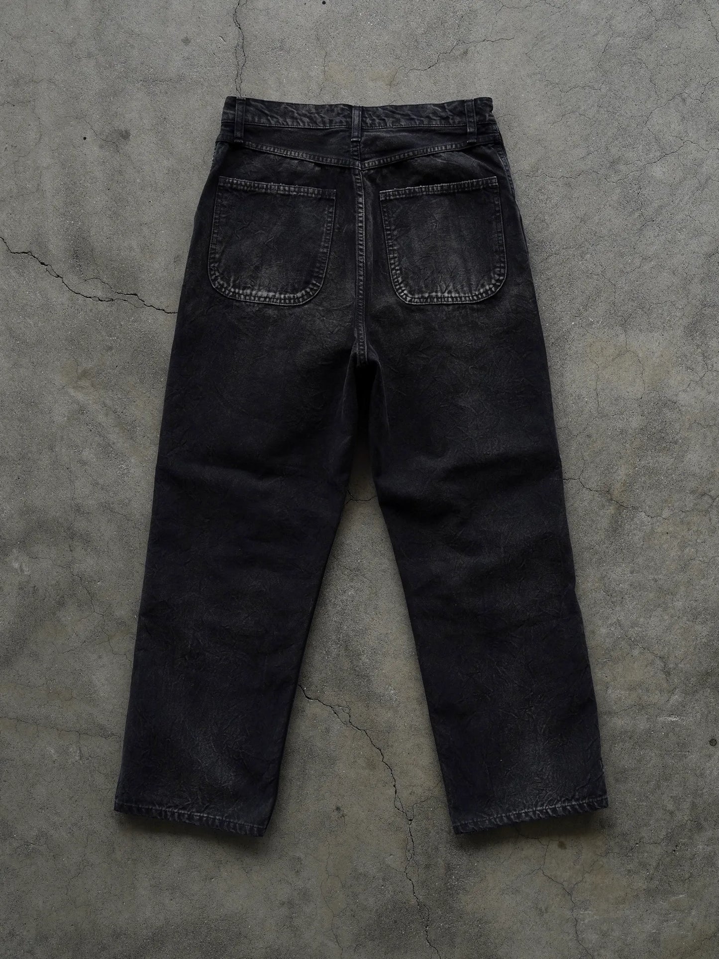 HERILL | Duck Painterpants Black