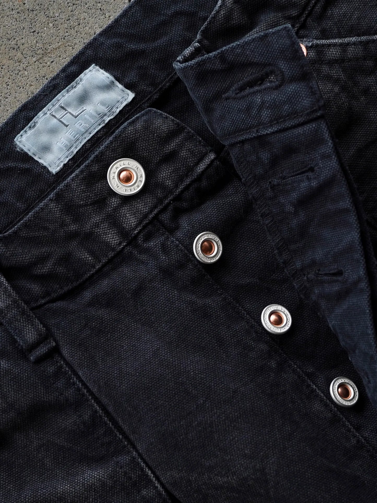 HERILL | Duck Painterpants Black