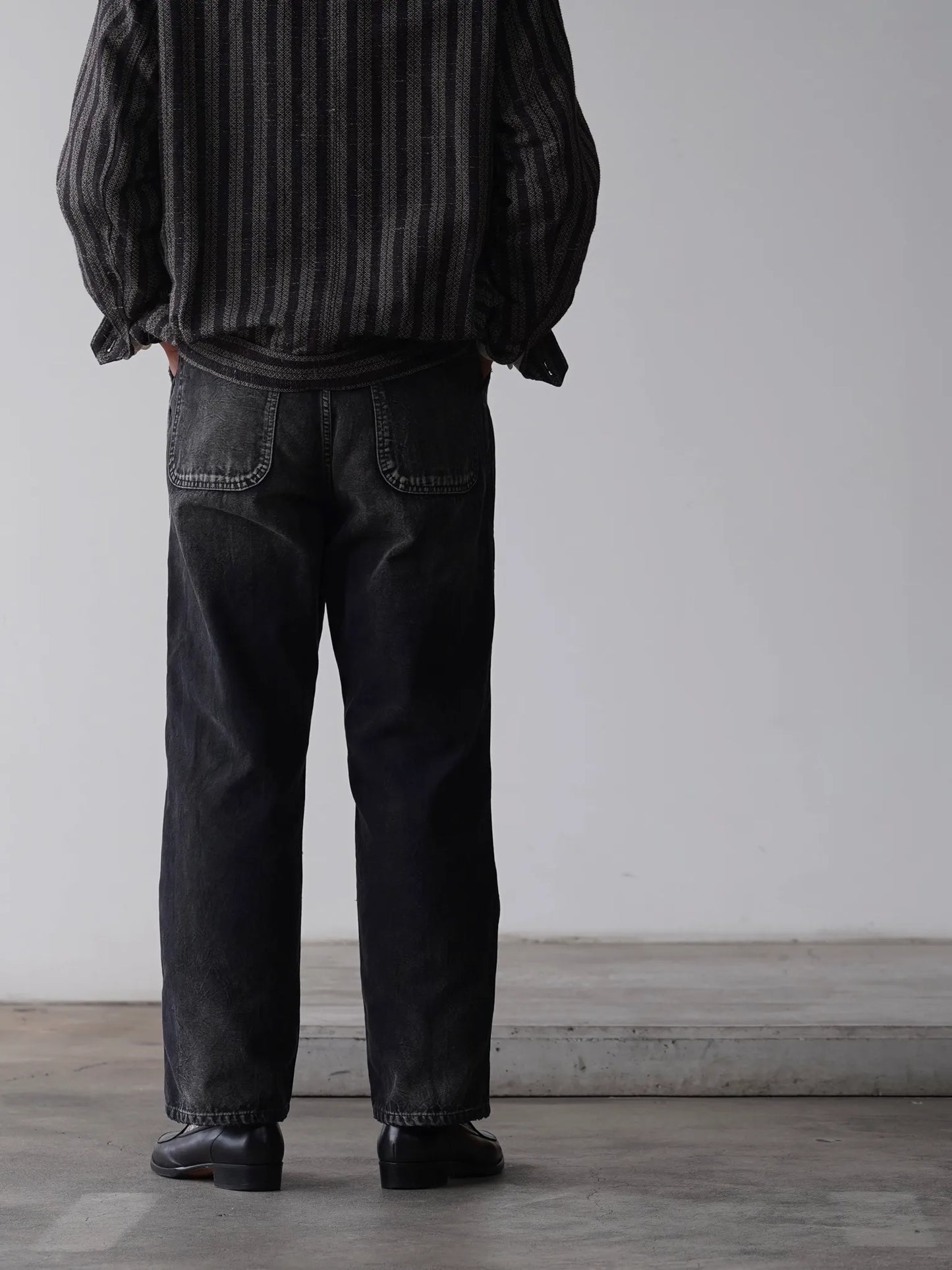 HERILL | Duck Painterpants Black