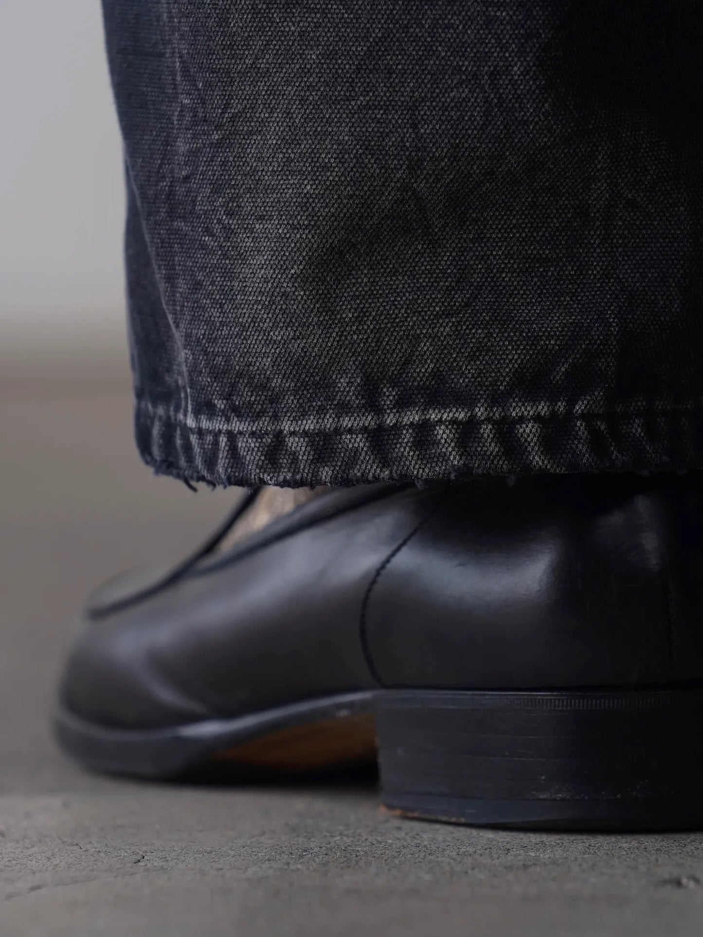 HERILL | Duck Painterpants Black