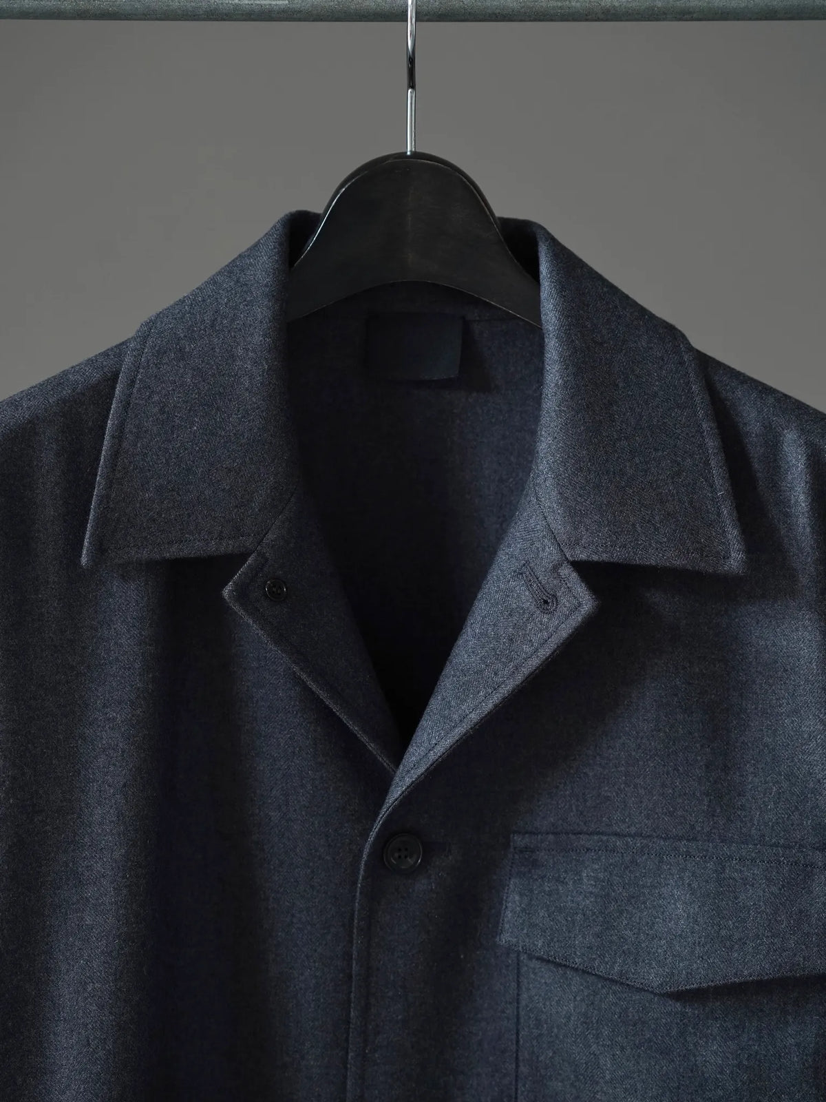 山内 | アラシャンカシミア・ワークジャケット gray