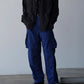 THE NULABEL | GARMENT DYED CARGO TRS NATURAL INDIGO