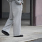 nonnotte | Elastic In-Tuck Wide Tapered Trousers Toasted Oatmeal