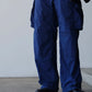 THE NULABEL | GARMENT DYED CARGO TRS NATURAL INDIGO