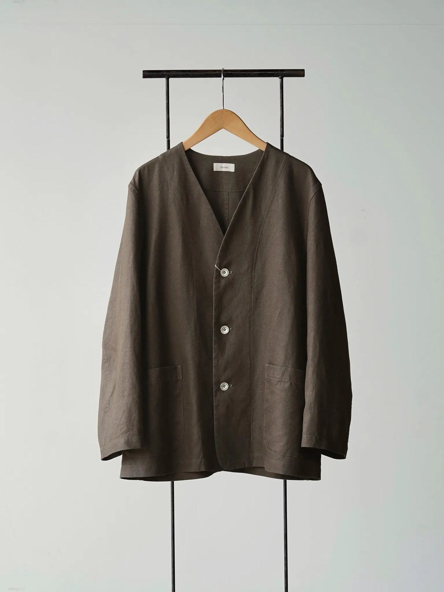 Nomàt | Piping JKT / Herringbone Brown
