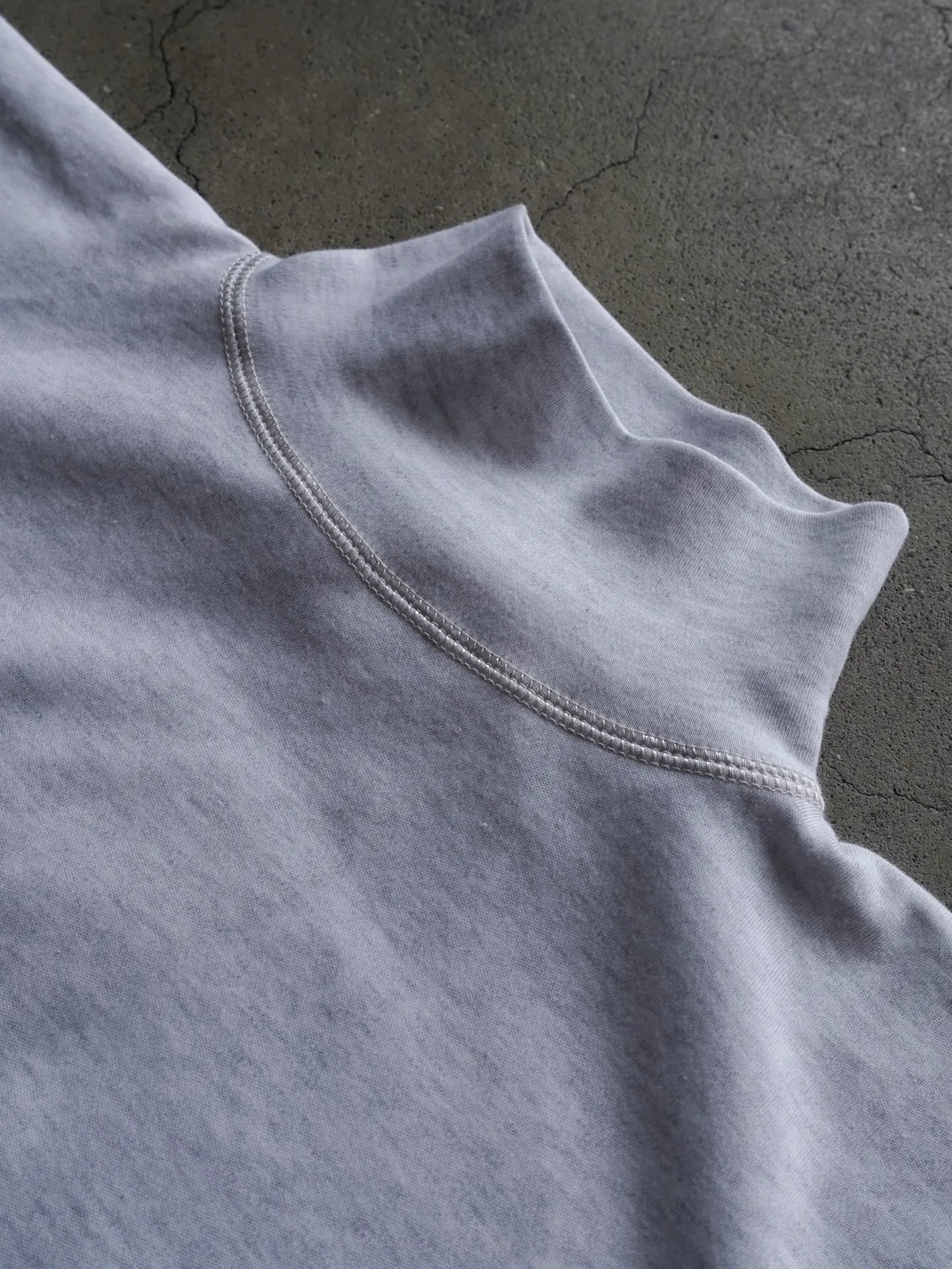 OLDE HOMESTEADER | INTERLOCK MIL MOCKNECK L/S WHITE HEATHER