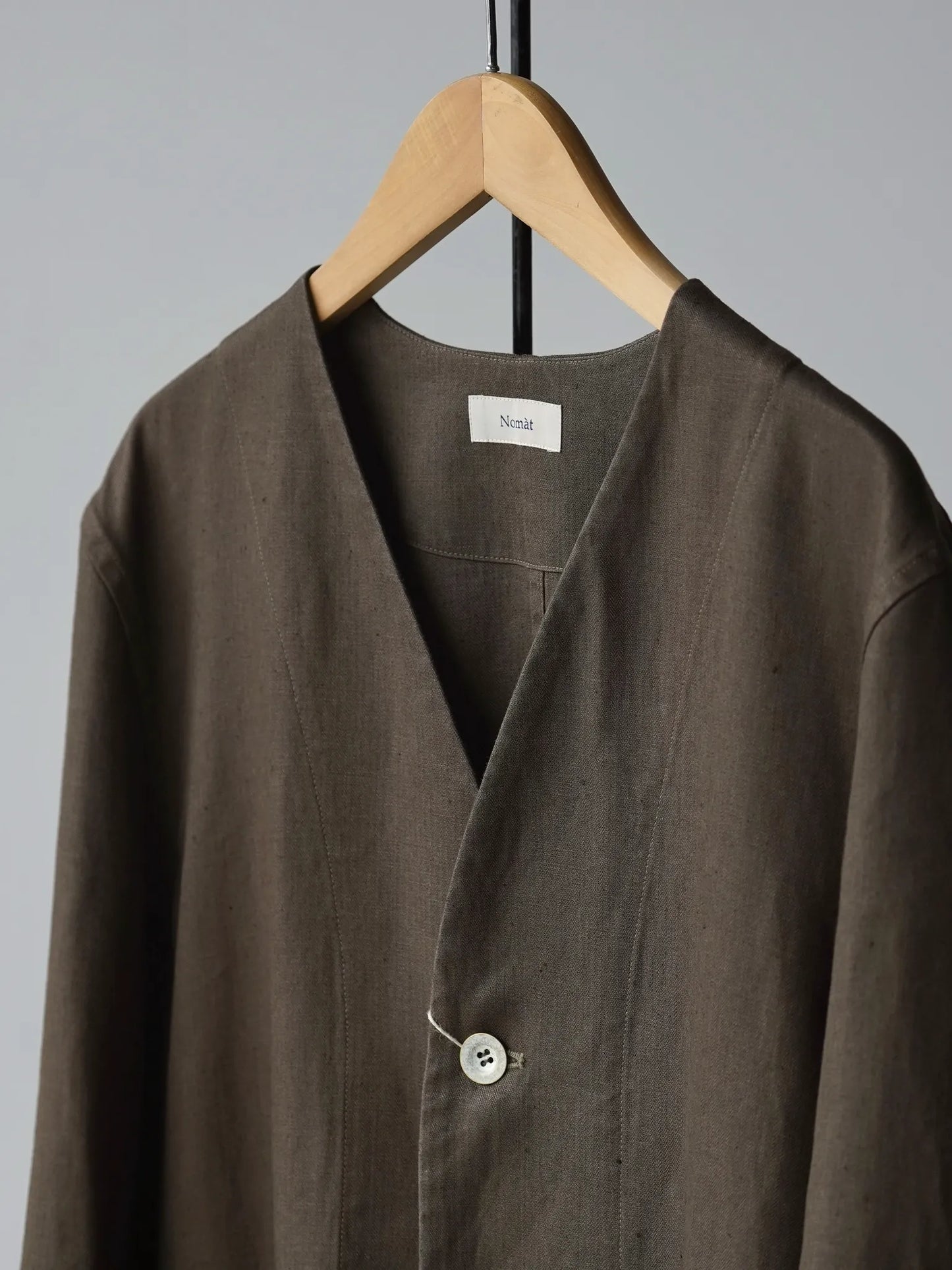 Nomàt | Piping JKT / Herringbone Brown
