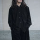 COMOLI | コーデュロイ コモリシャツ BLACK