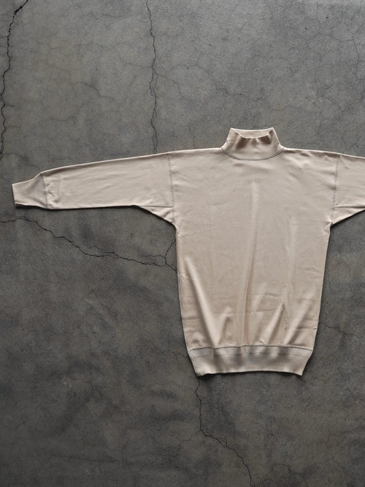 OLDE HOMESTEADER | INTERLOCK MIL MOCKNECK L/S CHAMPAGNE