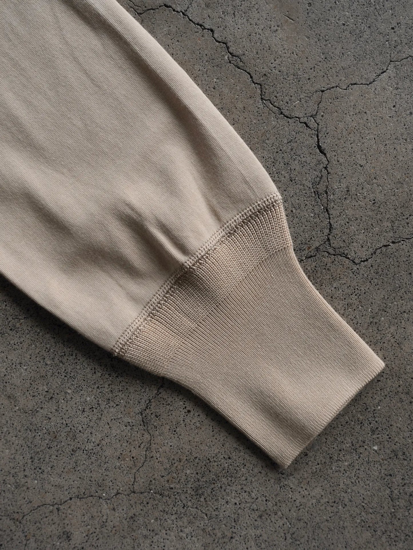 OLDE HOMESTEADER | INTERLOCK MIL MOCKNECK L/S CHAMPAGNE