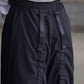 IRENISA | BELTED FORM-CHANGE PANTS BLACK