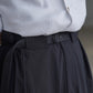 IRENISA | BELTED FORM-CHANGE PANTS BLACK