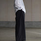 IRENISA | BELTED FORM-CHANGE PANTS BLACK