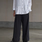 IRENISA | BELTED FORM-CHANGE PANTS BLACK