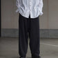 IRENISA | BELTED FORM-CHANGE PANTS BLACK
