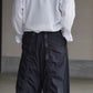 IRENISA | BELTED FORM-CHANGE PANTS BLACK