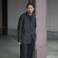 COMOLI | ウールシルク コモリシャツ CHARCOAL