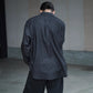 COMOLI | ウールシルク コモリシャツ CHARCOAL