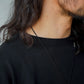 Olde H & Daughter | SILK PLAIN STITCH CREW L/S BLACK