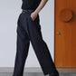 山内-ウール-和紙-サイドシームレスワンタックパンツ-charcoal-black-4