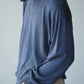 Olde H & Daughter | SILK PLAIN STITCH CREW L/S CANDIED VIOLETS