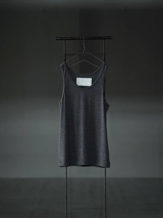 nonnotte | Standard Tank Top Charcoal