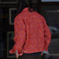 SARTO | [HOME SPUN] TRUCKER JACKET SCARLET