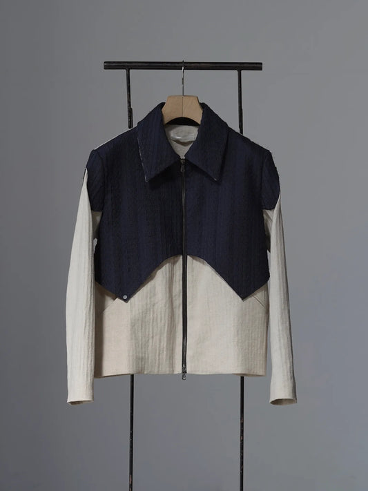 Nobuyuki Matsui | Zzip up blouson NVY