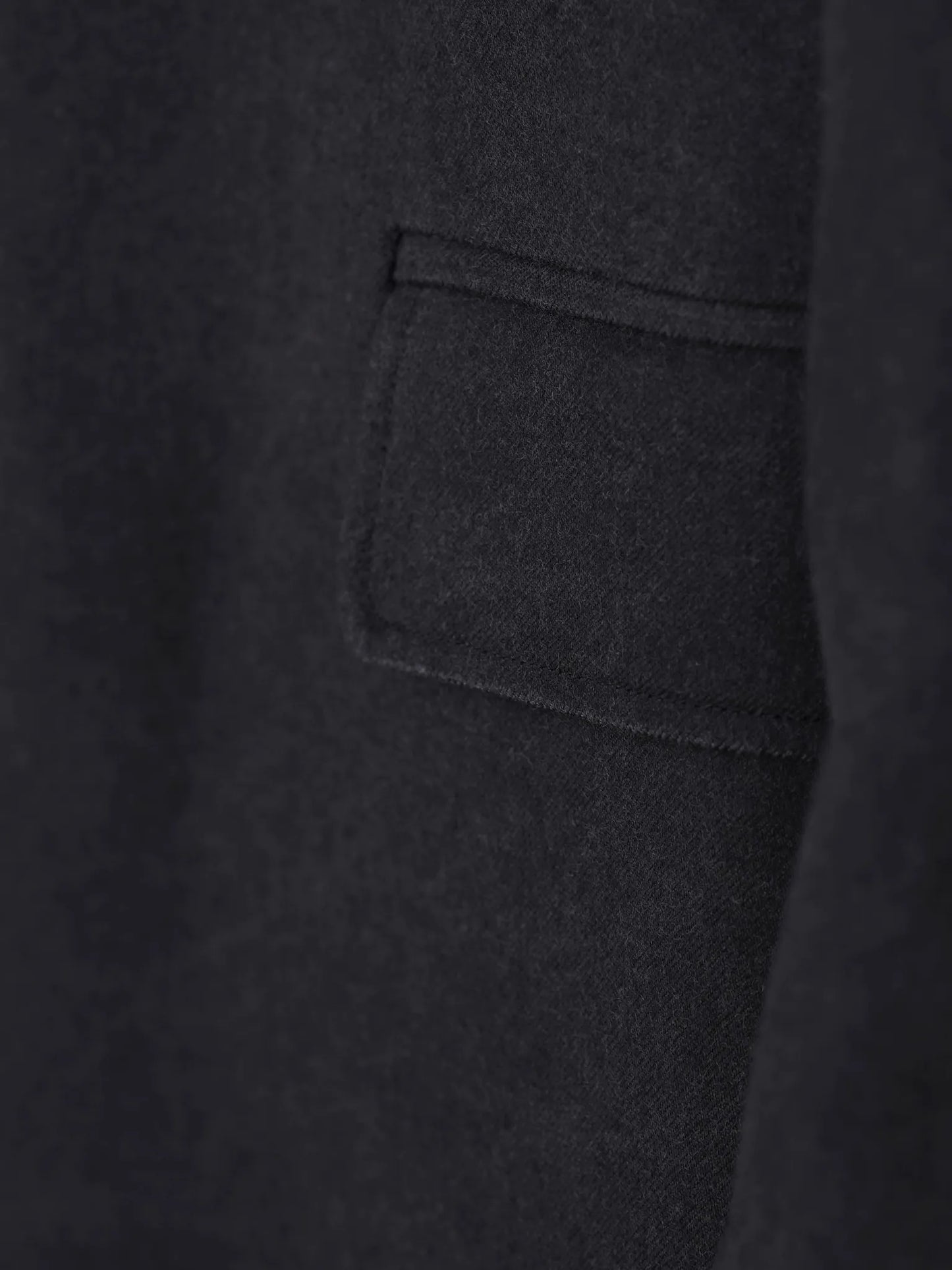 山内 | 泥染めツイル・スタンドカラージャケット doro