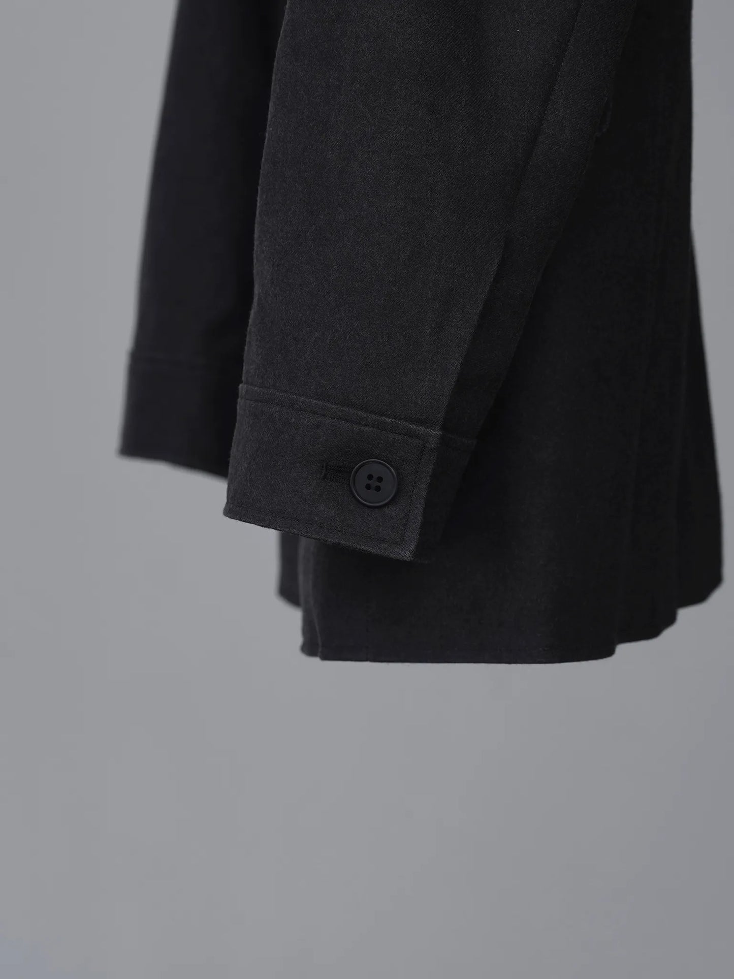 山内 | 泥染めツイル・スタンドカラージャケット doro