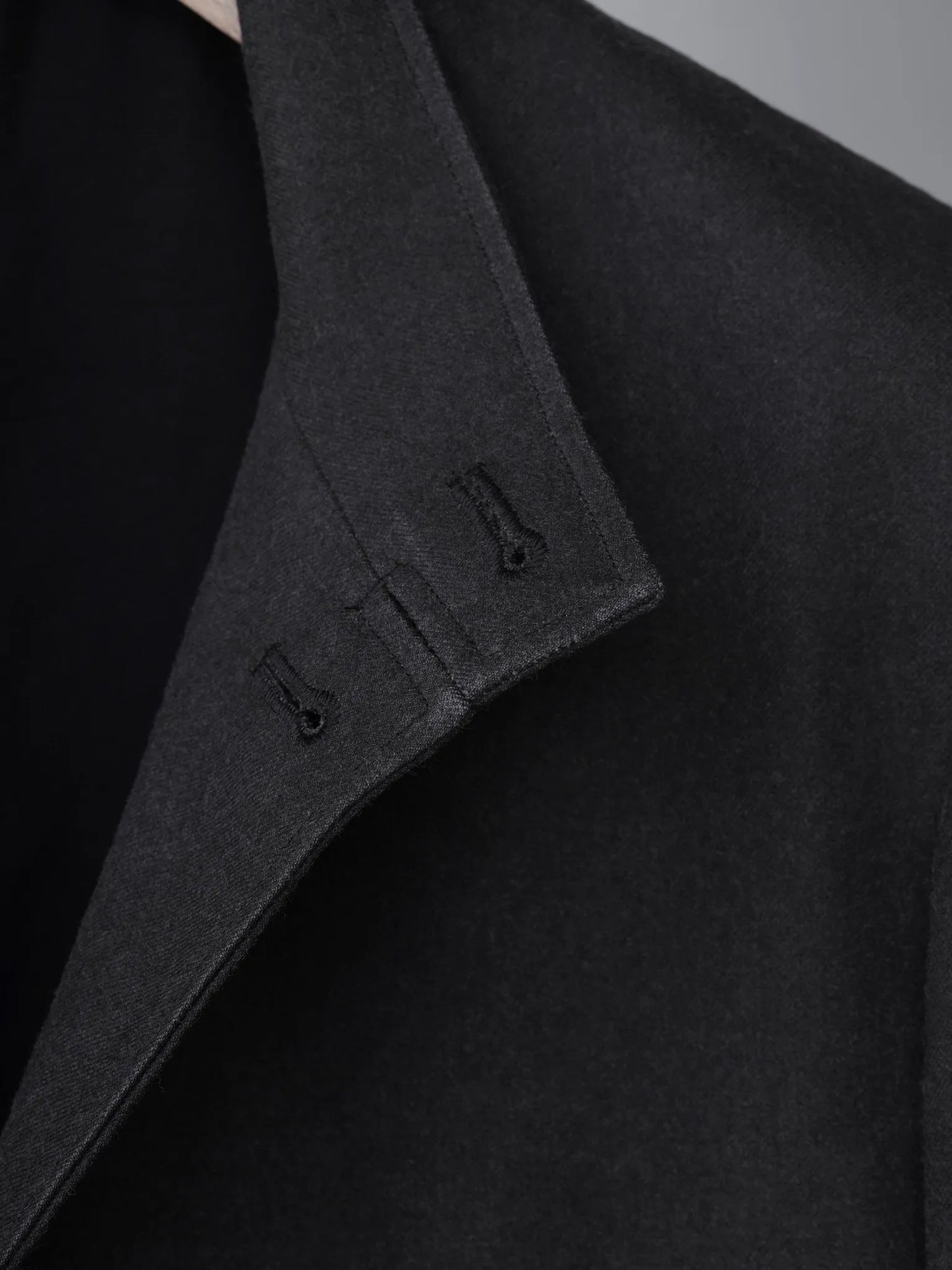 山内 | 泥染めツイル・スタンドカラージャケット doro