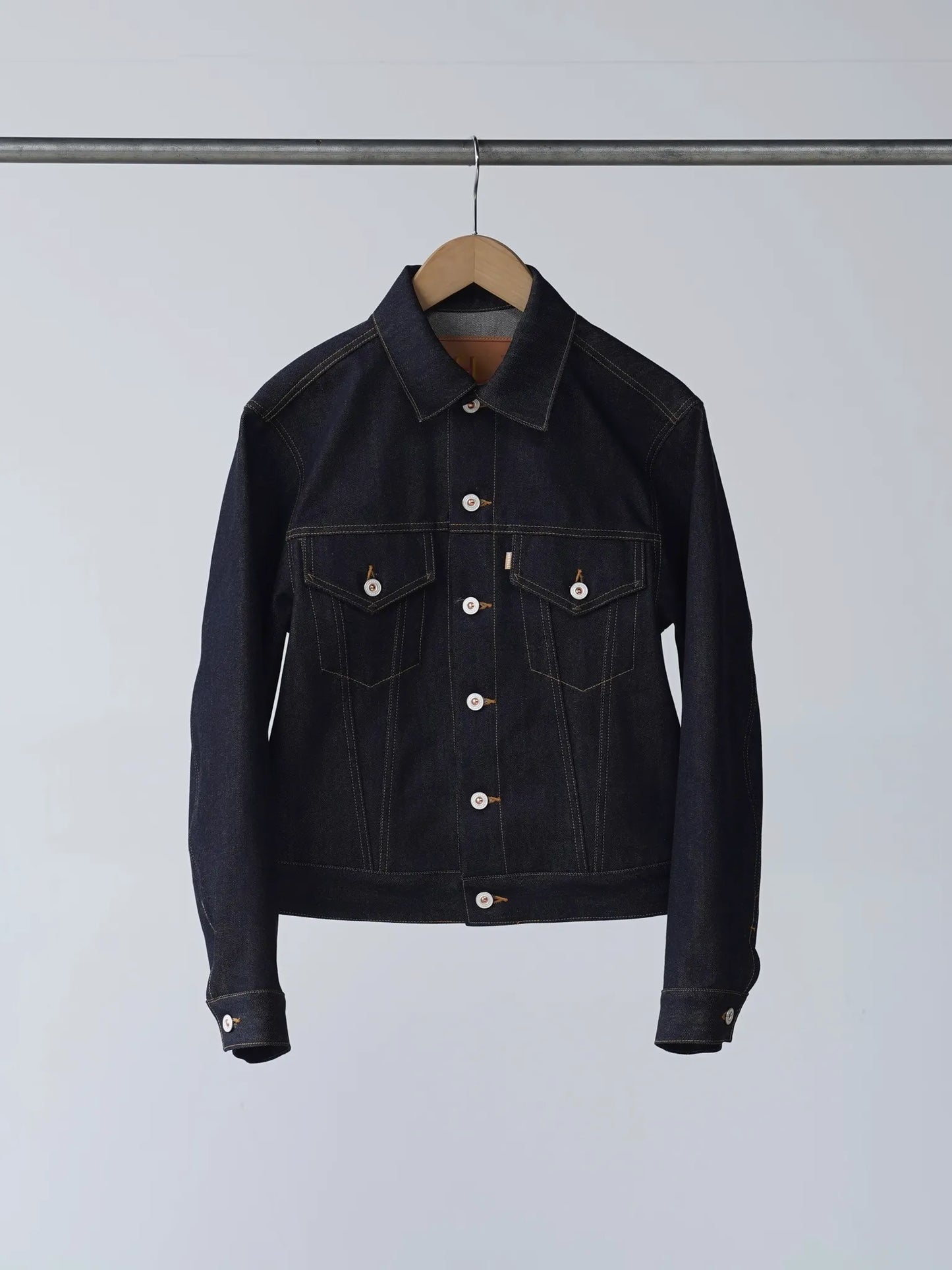 HERILL | Cashmere Denim 755 Jacket Indigo