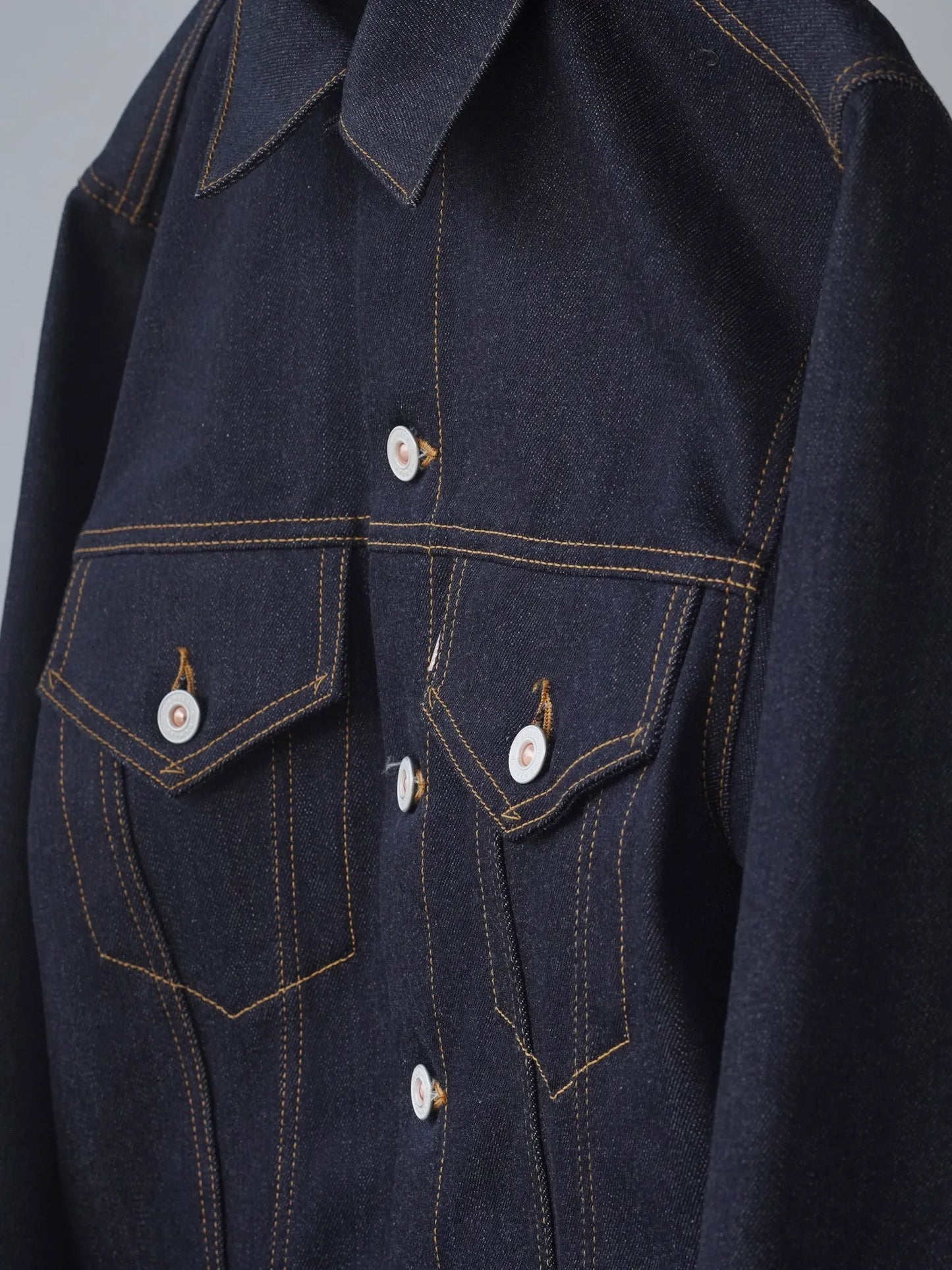 HERILL | Cashmere Denim 755 Jacket Indigo