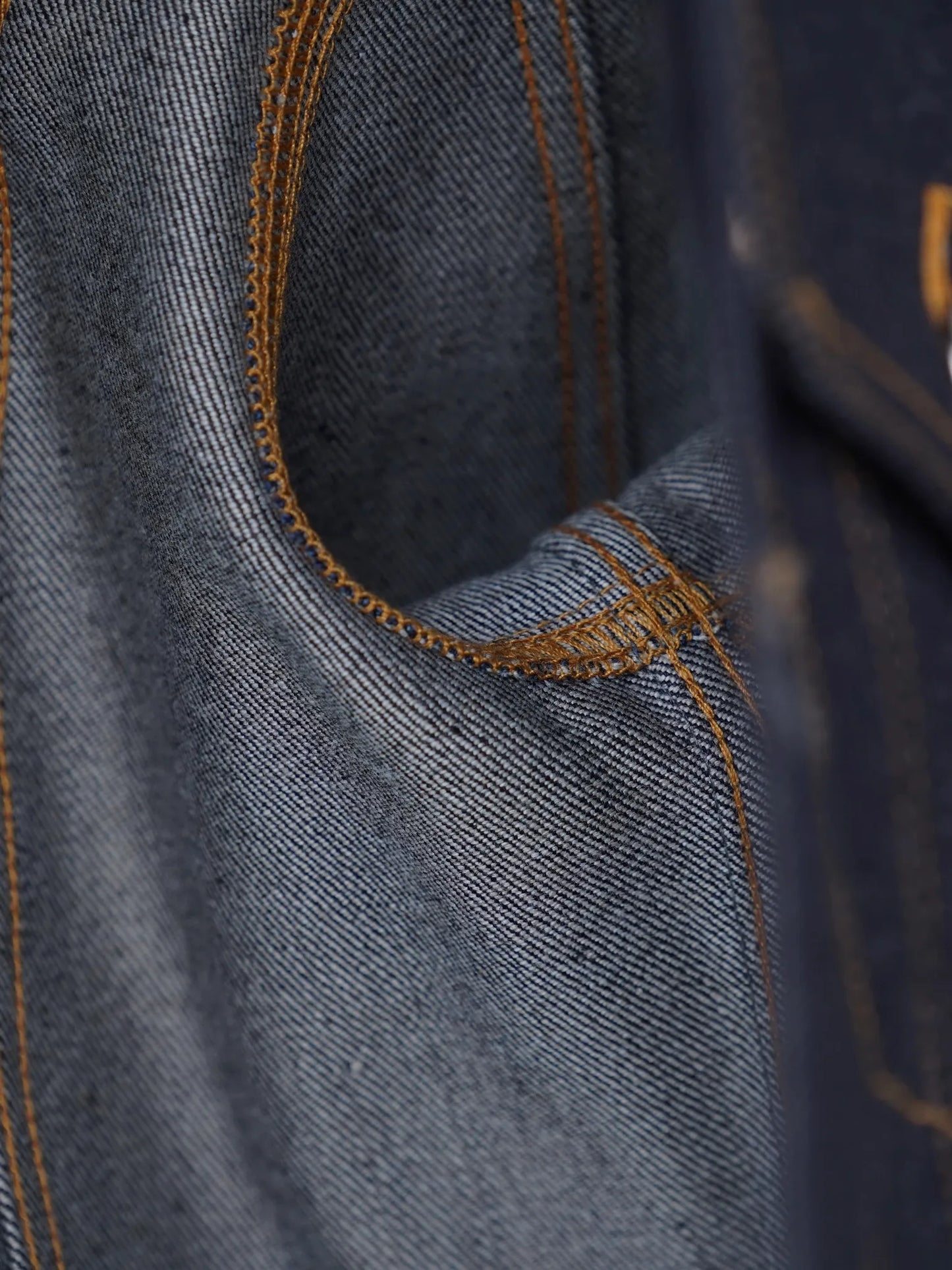 HERILL | Cashmere Denim 755 Jacket Indigo