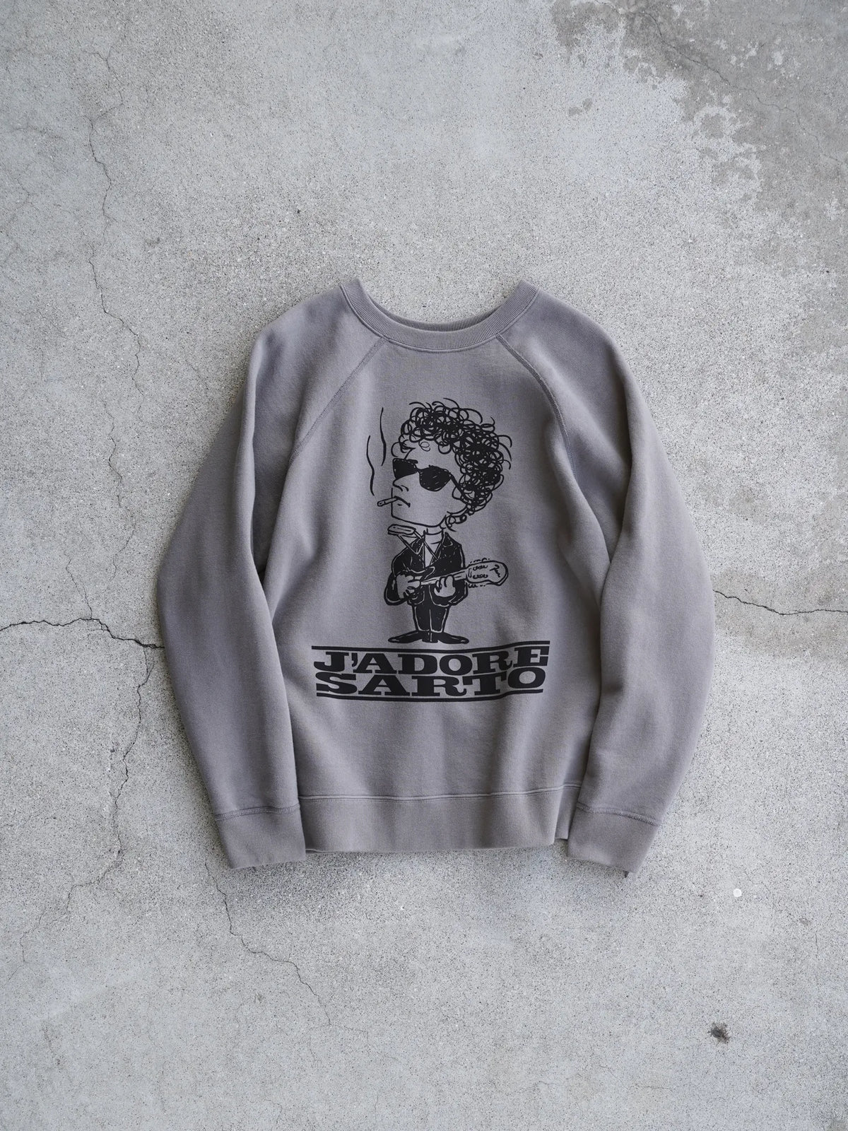 SARTO | COTTON LOOP WHEEL MUSICIAN  CREW NECK L/S ATOM