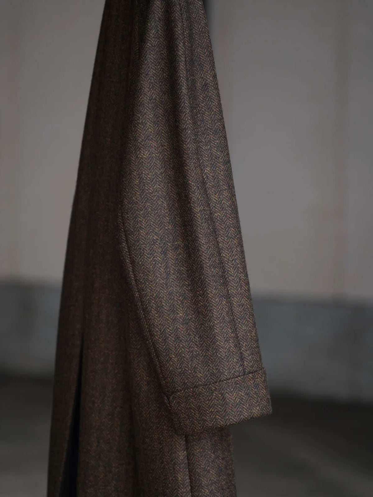 COHÉRENCE | CORB / CHEVRON TWEED JERSEY BROWN