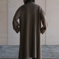 Nomàt | YAK Double Breasted Knit Coat Brown