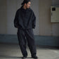 COMOLI | リップストップ スモックパーカ BLACK