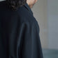 nonnotte | Draping Big Yoke Raglan Drizzler Jacket Deep Black