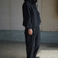 COMOLI | リップストップ スモックパーカ BLACK