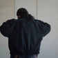 nonnotte | Draping Big Yoke Raglan Drizzler Jacket Deep Black
