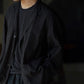 COMOLI | KHADIコットン ジャケット BLACK