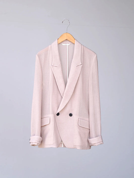 KAKAN | DOUBLE BREASTED JACKET L Pink