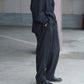 COMOLI | カシミヤシルク テーパードパンツ CHARCOAL