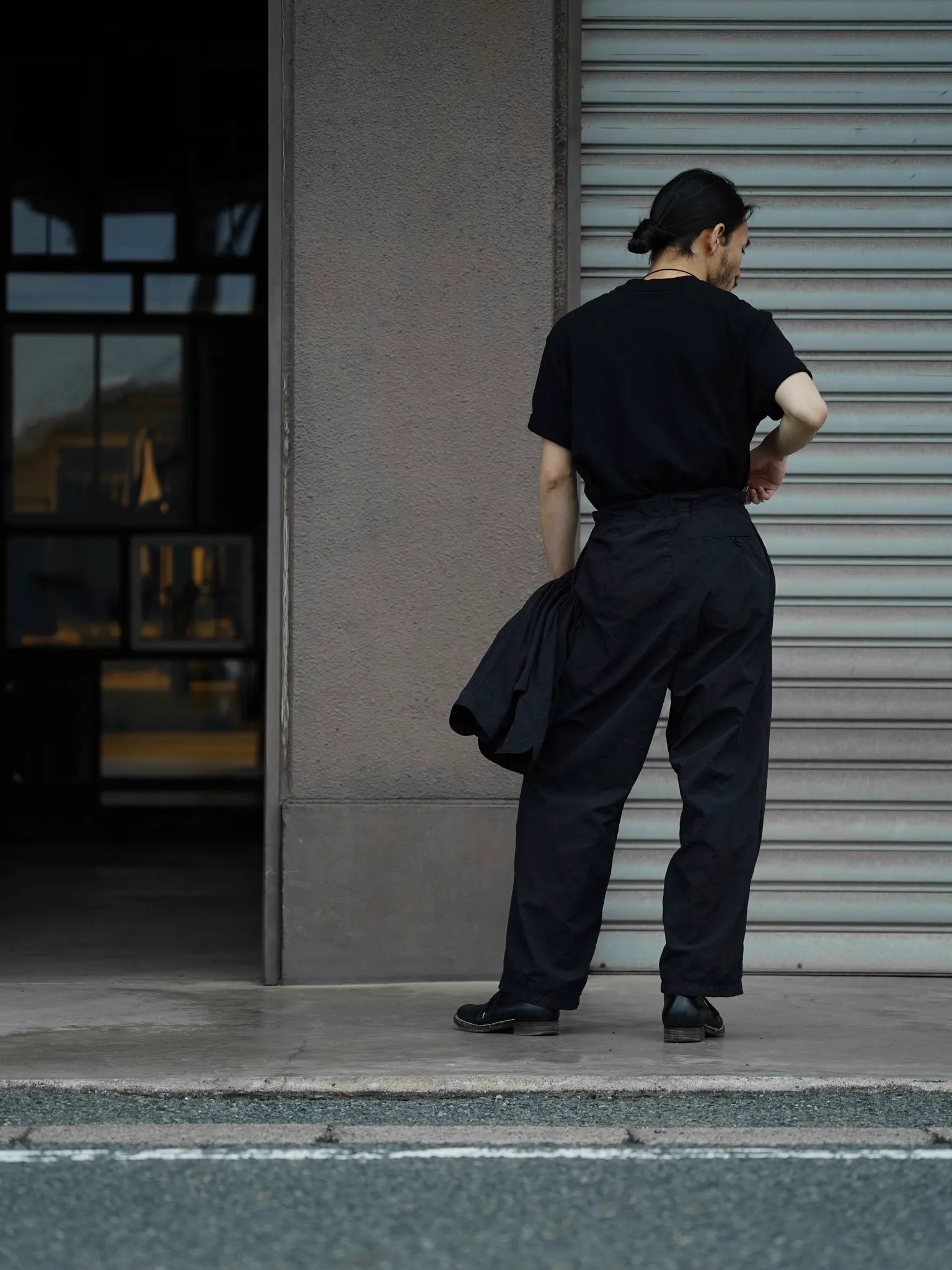 the-nulabel-garment-dyed-tropical-trousers-black-3