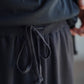 COMOLI | ウールニット パンツ BLACK