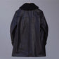 COMOLI | ラムレザー カナディアンコート BLACK